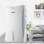 Air Dehumidifier Moisture Absorber Silent Clothes Dryer For Basement