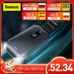 Baseus Car Jump Starter 12000mah 1000A Portable Emergency Starter Power Bank 12V Auto Booster Starting Device Battery for car