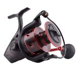PENN Fishing Battle II & III Spinning Fishing Reel (All Models & Sizes), Red/Black