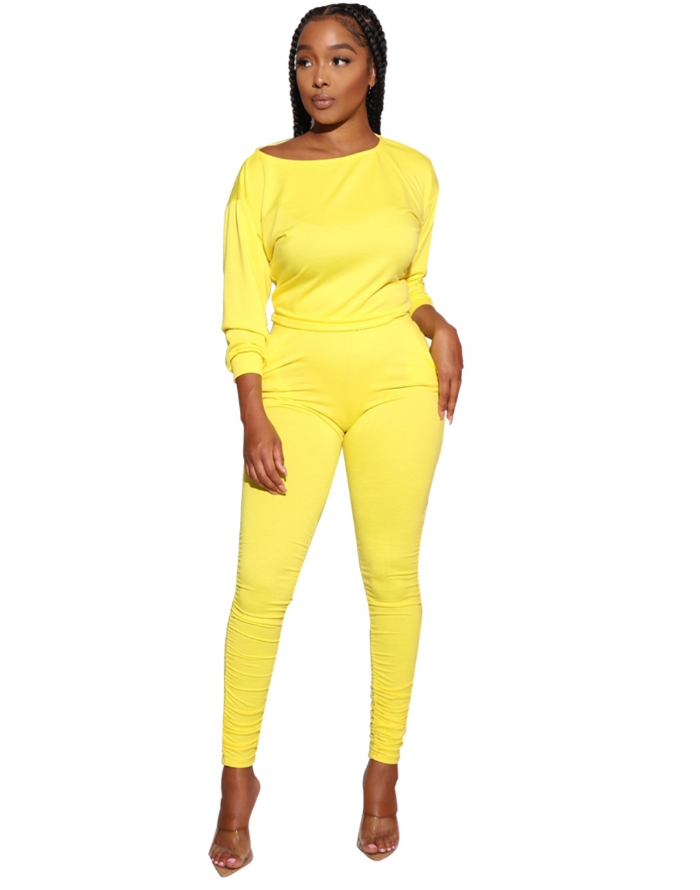 Autumn Casual Matching Shirt and Pants Set