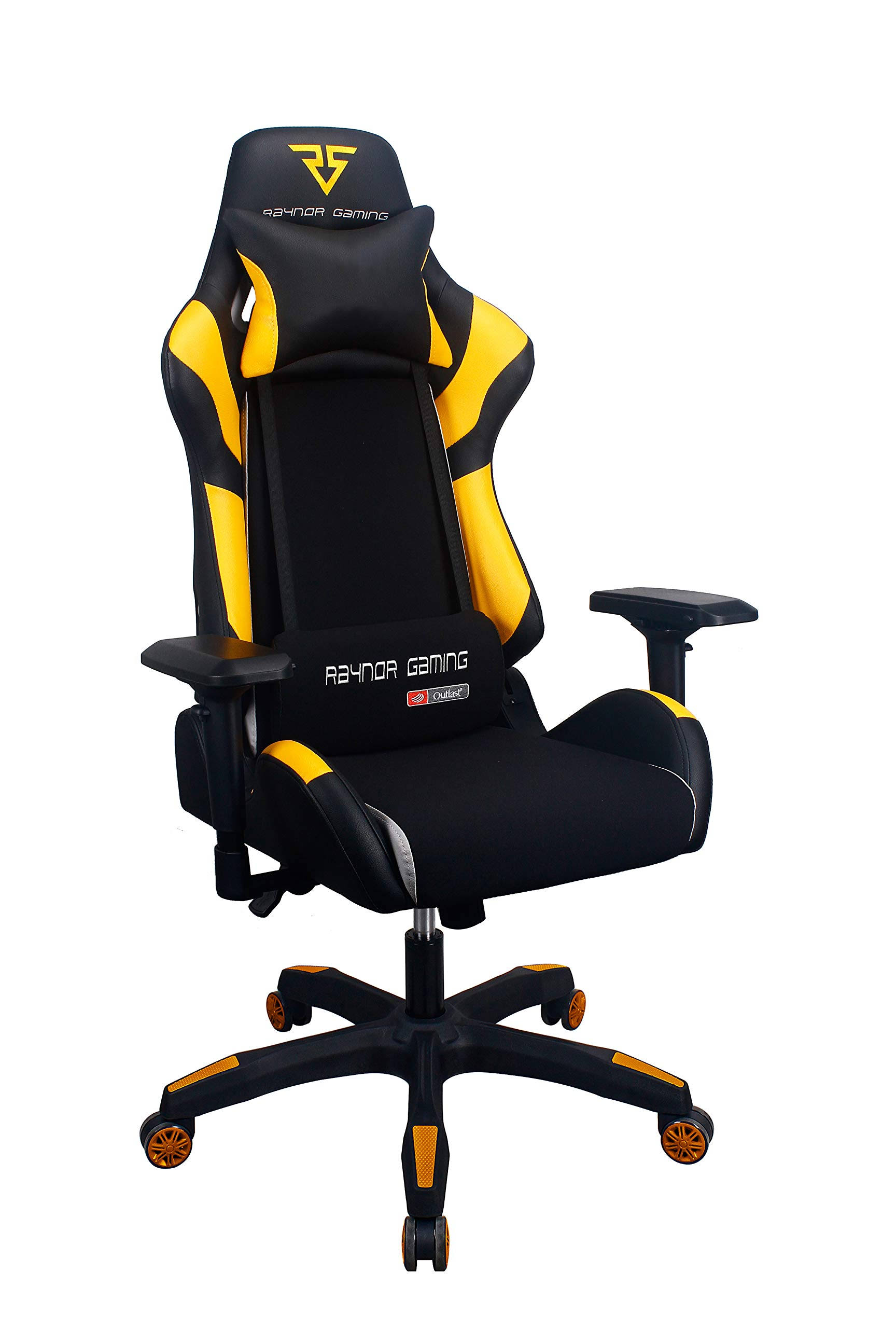 Raynor Gaming Energy Pro Chair, Yellow