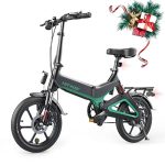 16 inch Folding Electric Bicycle, Fork Shock Absorption Bicicleta