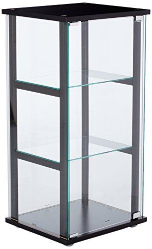 COASTER 3-Shelf Glass Curio Cabinet