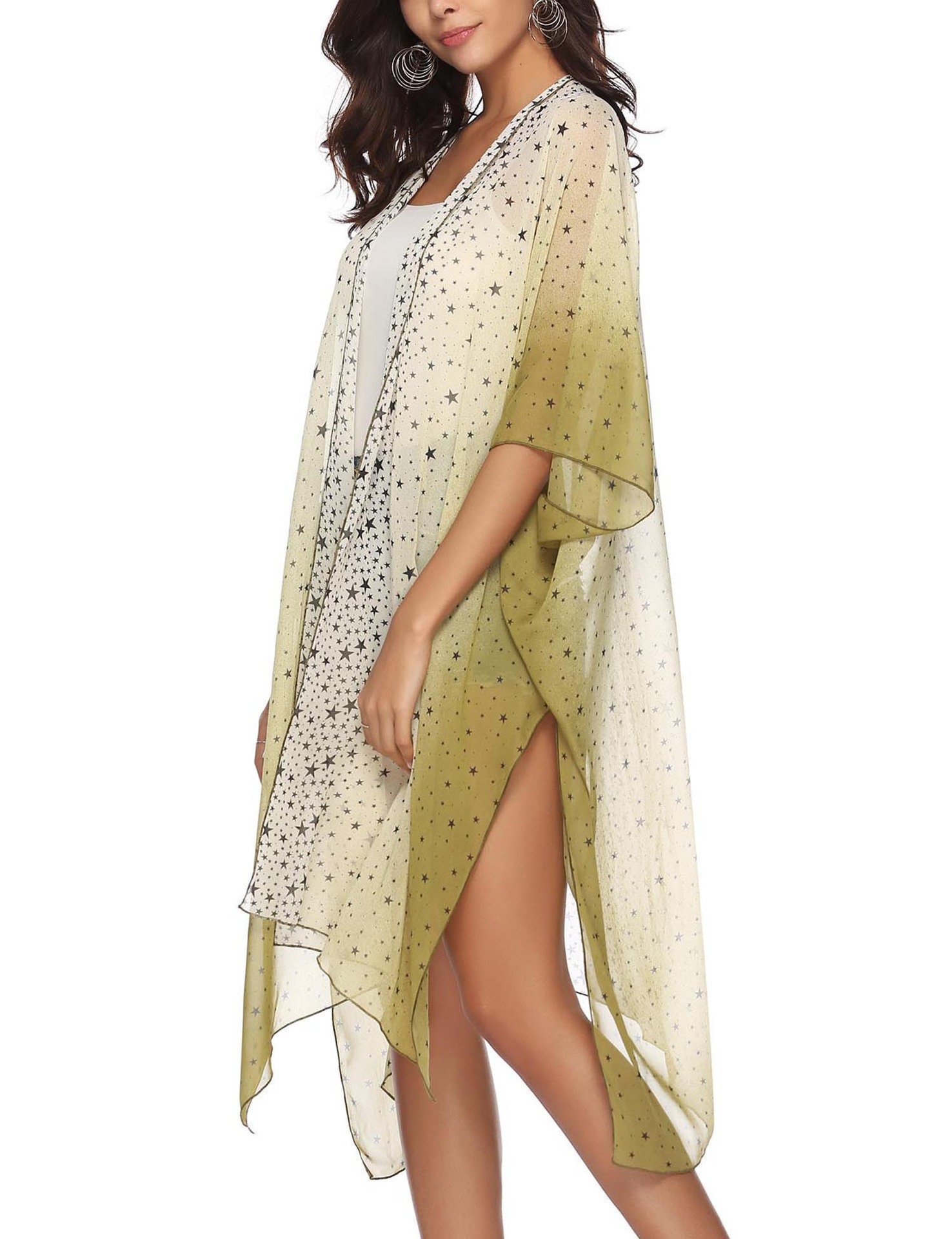 Casual Loose Sunscreen Printing Cardigan