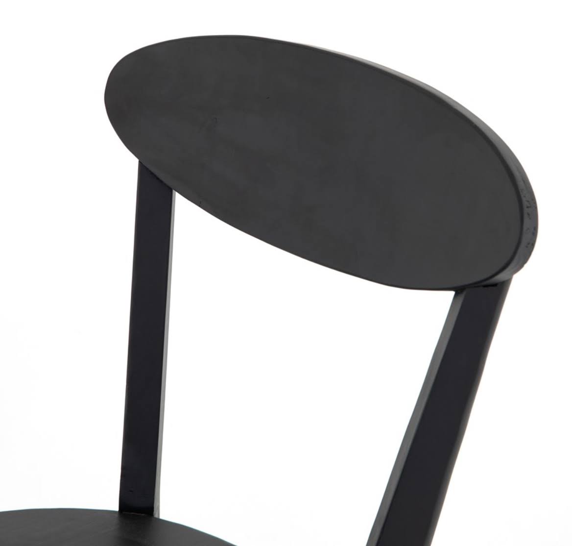 Four Hands Roseum Dining Chair, Rustic Saddle Tan