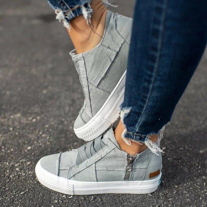 Low Heel All Season Sneakers