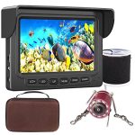 Portable Underwater Fishing Camera, 4.3 inch HD 1000TVL Color Monitor