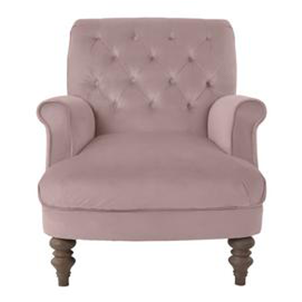 Velvet Accent Chair