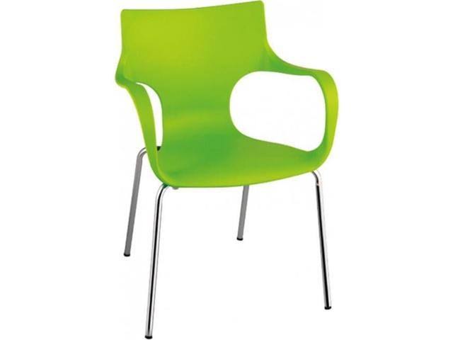 Mod Made Phin Chair, Green, Set of 2