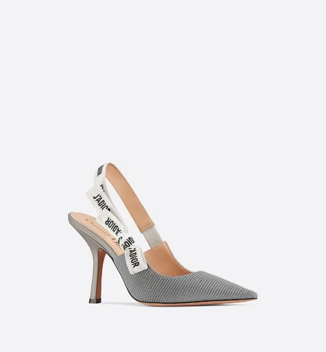 J'Adior Slingback Pump Gray Technical Fabric