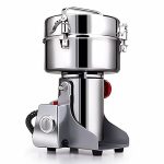 Stainless Steel High-Speed Grain Mill Grinder for Kitchen Home Commercial