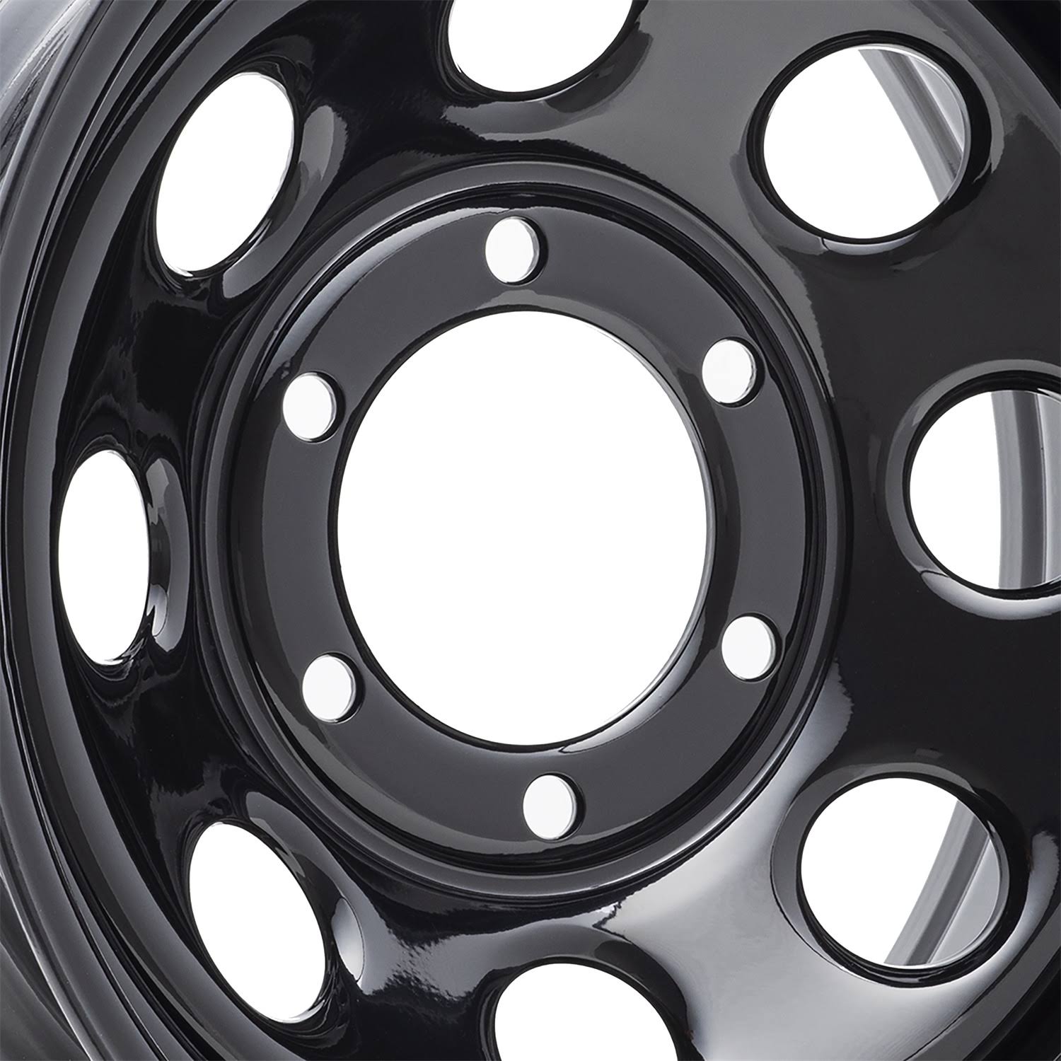 Pro Comp Steel Wheels Series 97 Wheel with Gloss Black Finish (17x8 /6X5.5 )