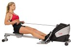 Sunny Health & Fitness Dual Function Magnetic Rowing Machine w/ Digital Monitor