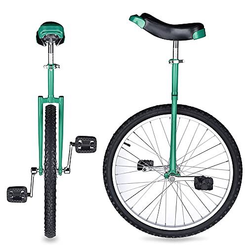 24 Inch Astonishing Green Mountain Bike In 24��� Wheel Frame Unicycle Cycling Bike