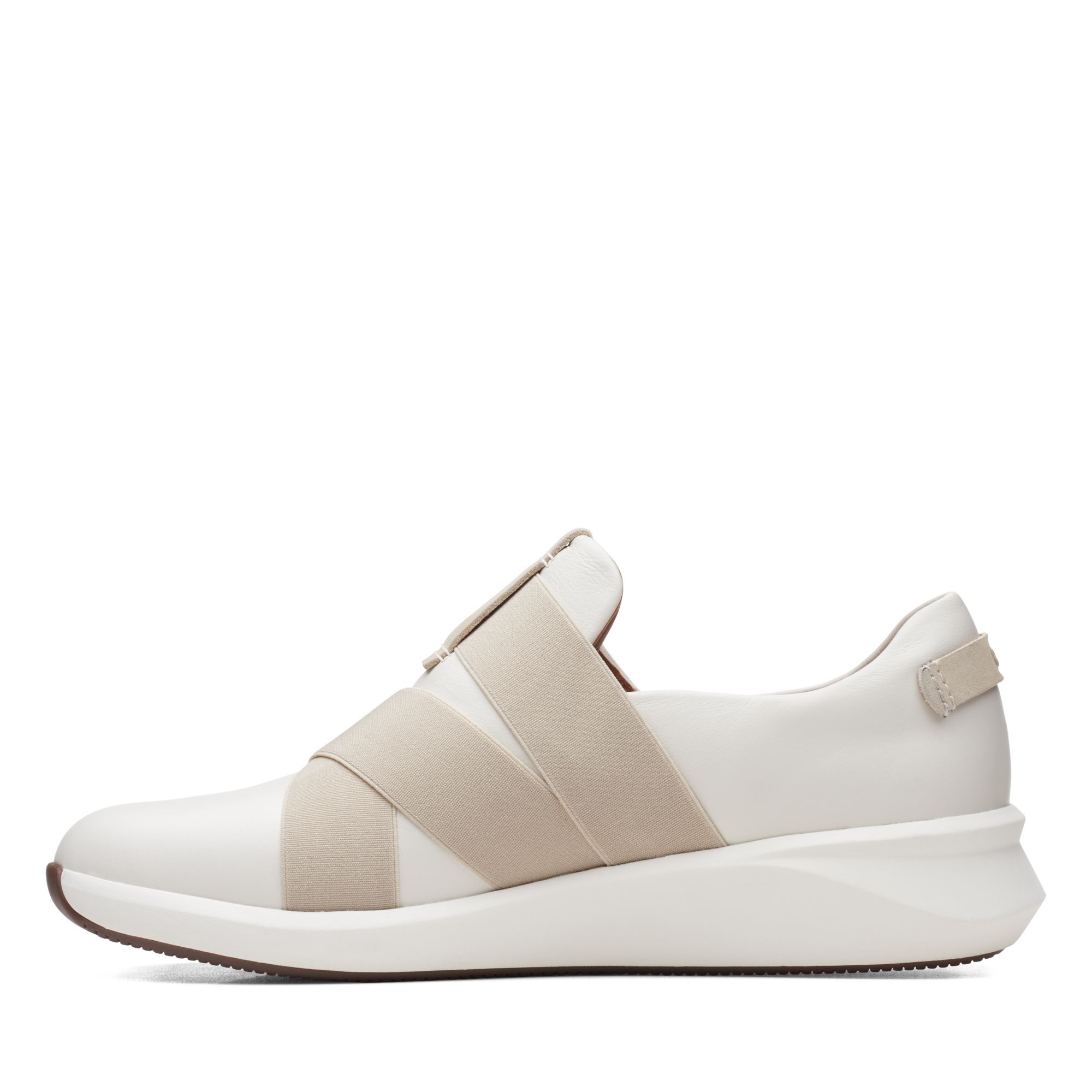 Women Un Rio Strap White Leather