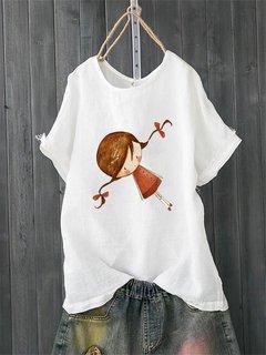 Short Sleeve Sweet Shirts & Tops