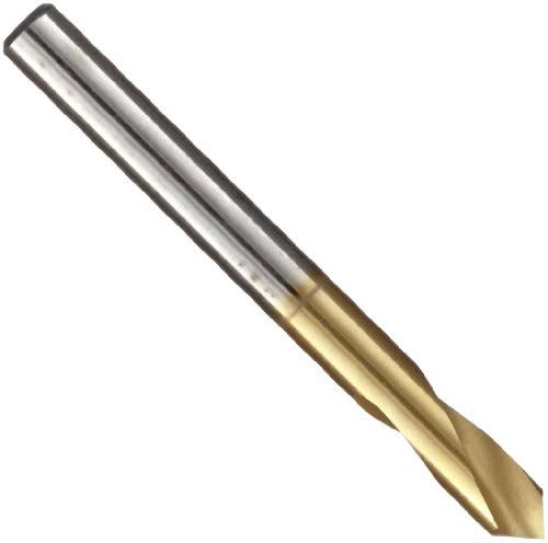 Precision Twist Drill 087908 | 1/2x22 Diameter 3-3/4x22 OAL 90 Degree High Speed Steel Tin Spotting Drill