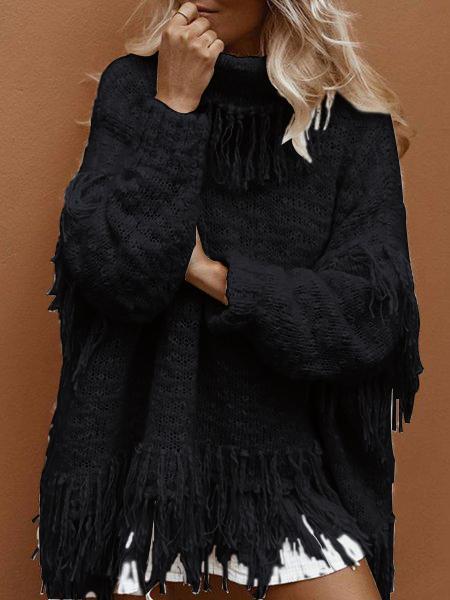 Casual Turtleneck Shirts & Tops