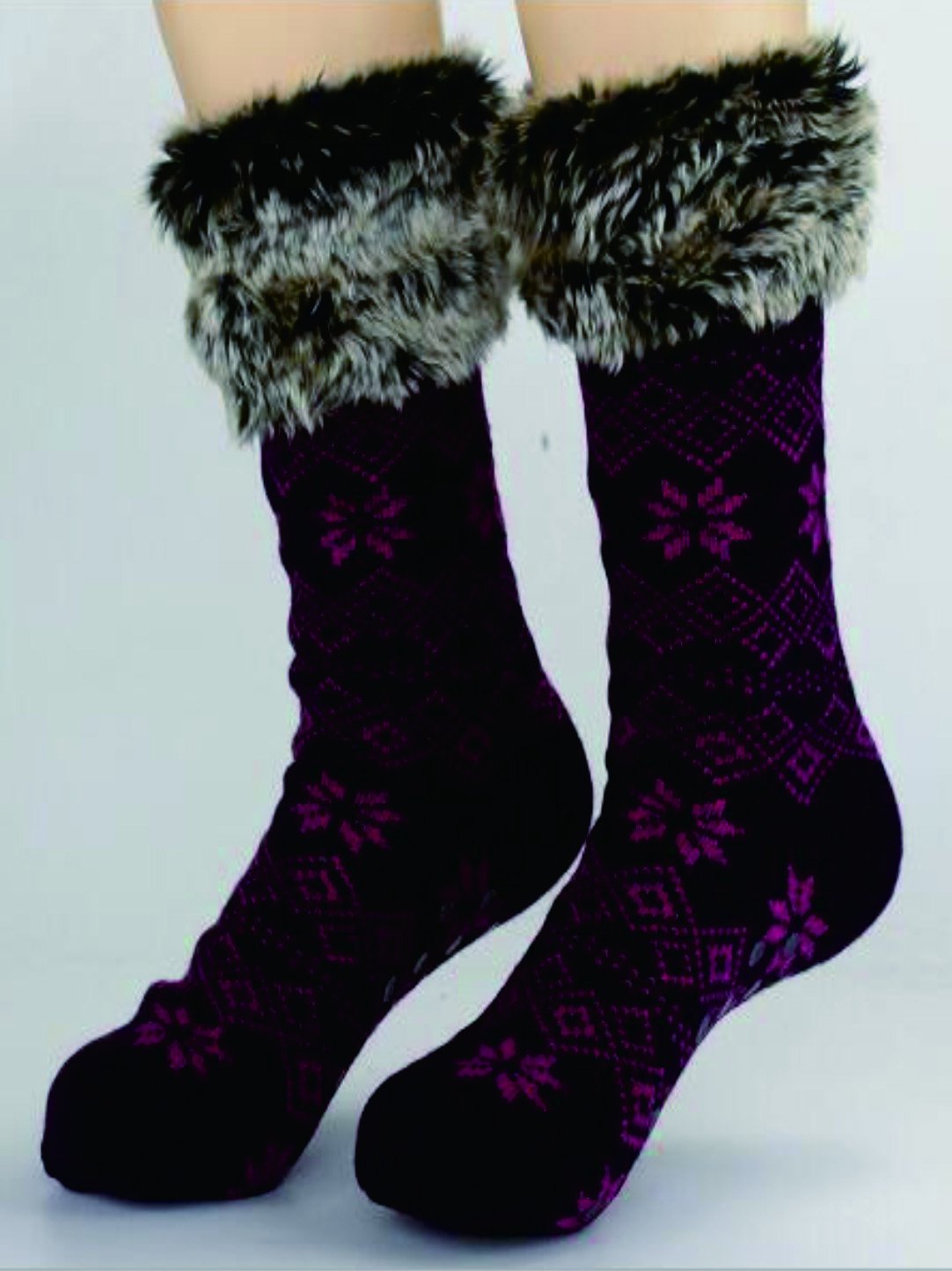 Christmas Acrylic Floral Casual Underwear & Socks