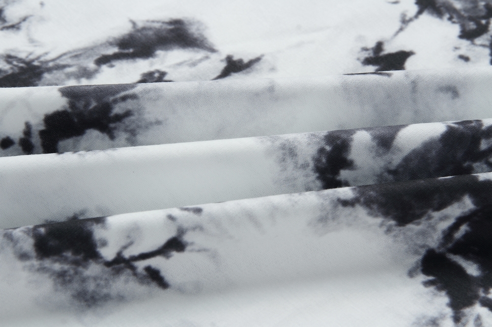 Autumn Tie Dye O Neck Long Sleeve Loose Shirt