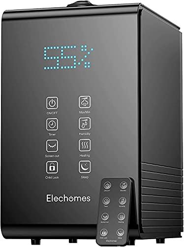 5.5L Top Fill Warm and Cool Mist Humidifiers for Large Room with Remote Control