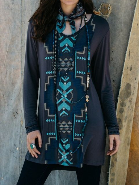 Long Sleeve Vintage Shirts & Tops