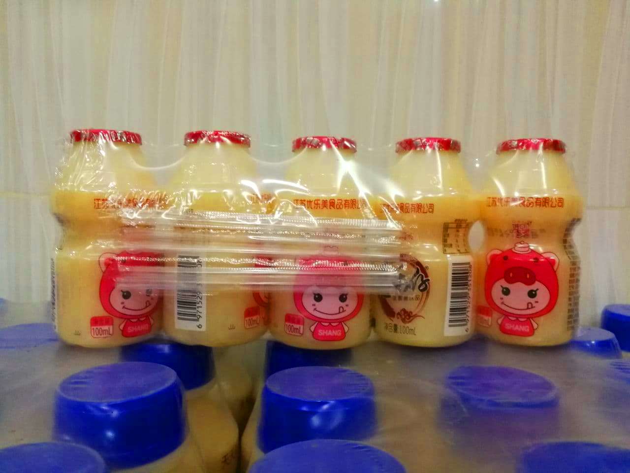 ទឹកដោះគោជូរ រសជាតិដើម 100ml*5pcs