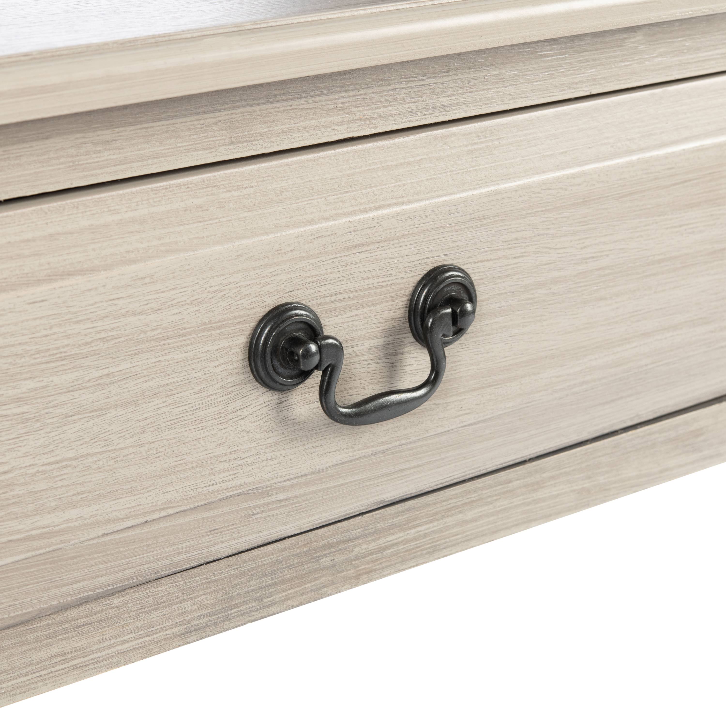 Safavieh Primrose 2 Drawer Console Table-Greige