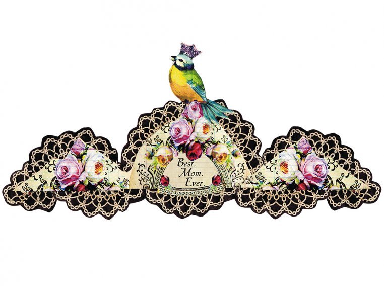 Wearable Crown Greeting Cards