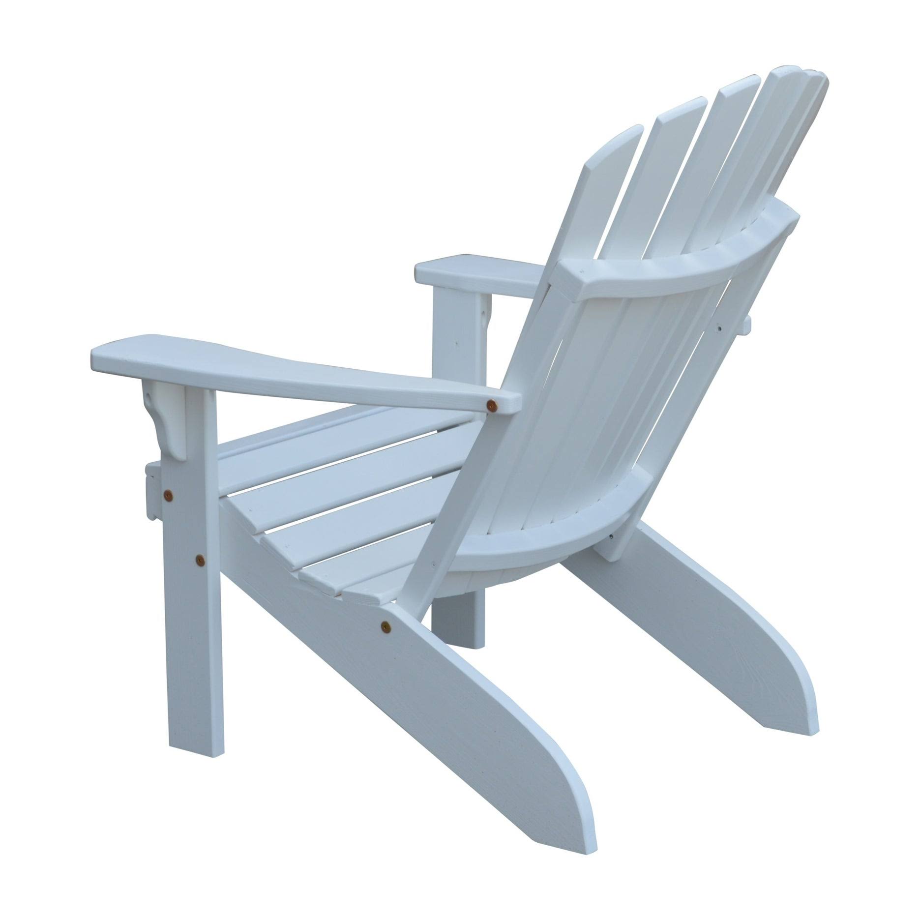 Pine Fanback Adirondack Chair - Cedar Stain