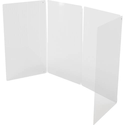 Renegade 18x22 Portable Student Sneeze Guard Germ Protection Shield Pack of 20 4000-918-20