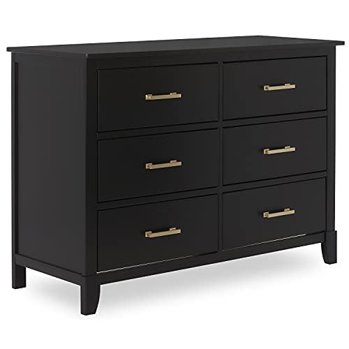 Dream On Me Universal Kids Double Bedroom Dresser w/ Six Drawers