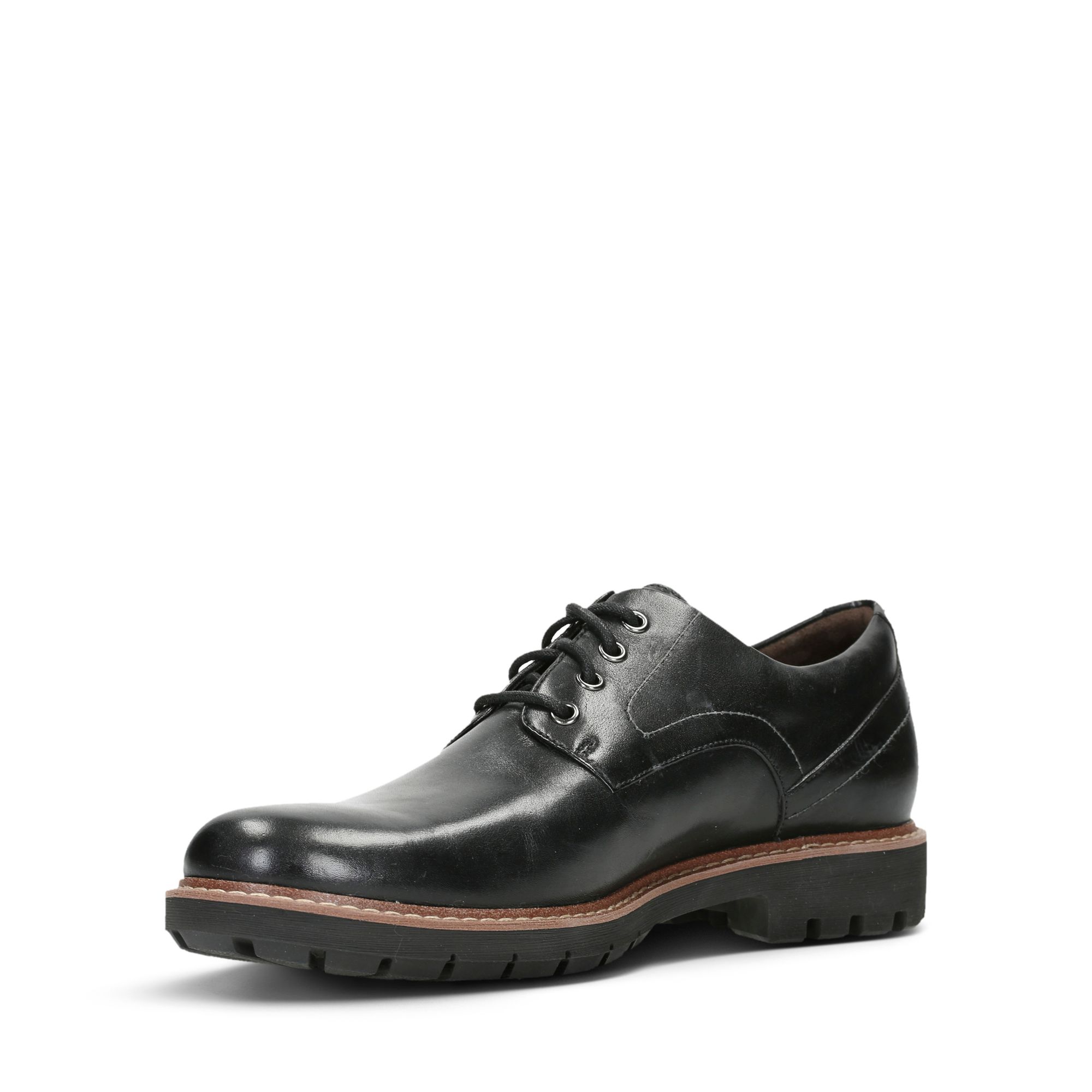Men  Batcombe Hall Black Leather