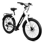 Adult Electric Hybrid Bike, Step-Thru Frame, Small/Medium