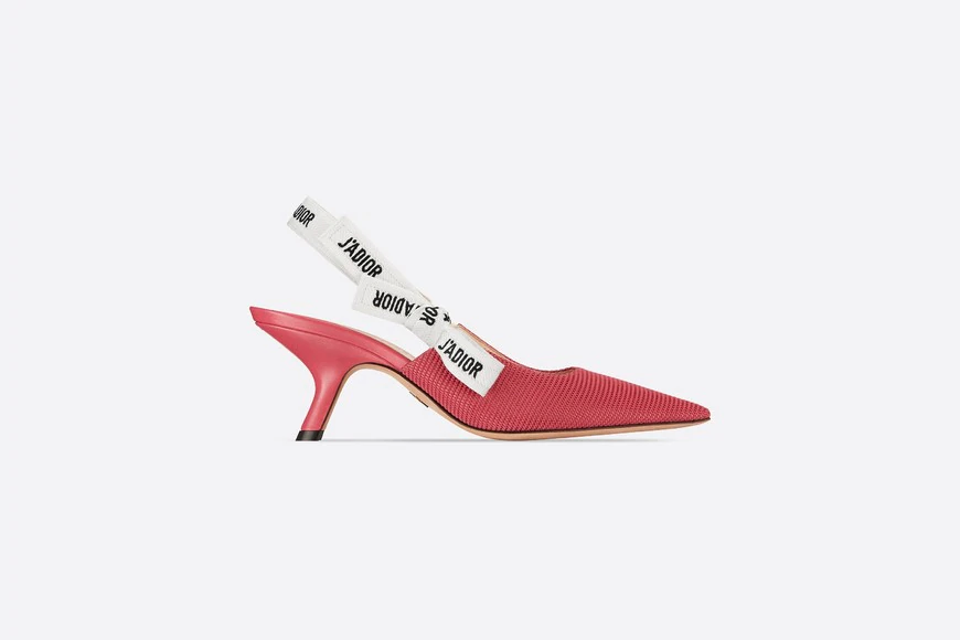 J'Adior Slingback Pump Pink Technical Fabric