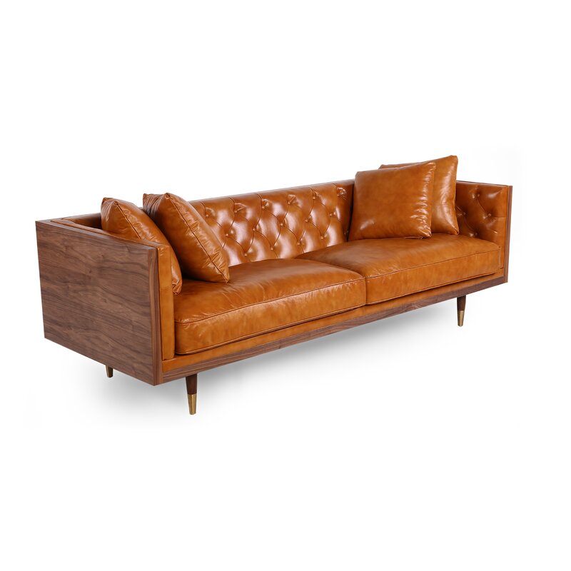 Izzie Leather Sofa