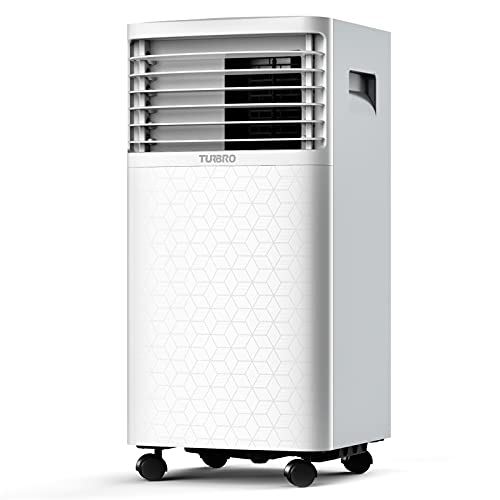 8,000 BTU Portable Air Conditioner for Rooms up to 300 Sq Ft, with Remote Control