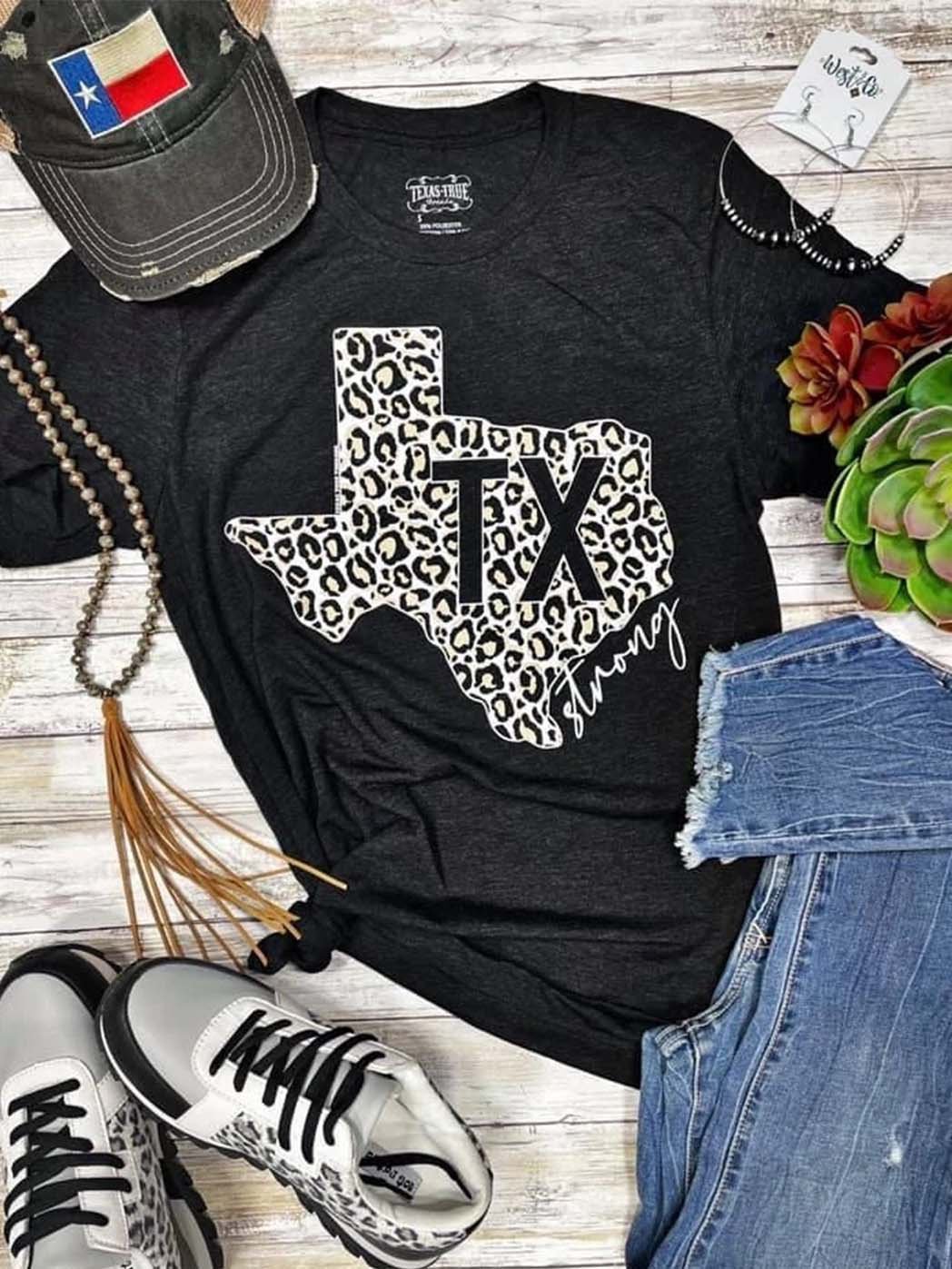 Tribal Casual Short Sleeve Crew Neck Shirts & Tops