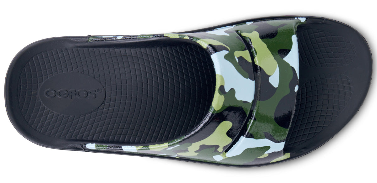 Women's OOahh Luxe Slide Sandal - Jungle Camo