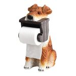 Countertop Paper Towel Holders Cute Dog D��cor Toilet Paper Roll Holder