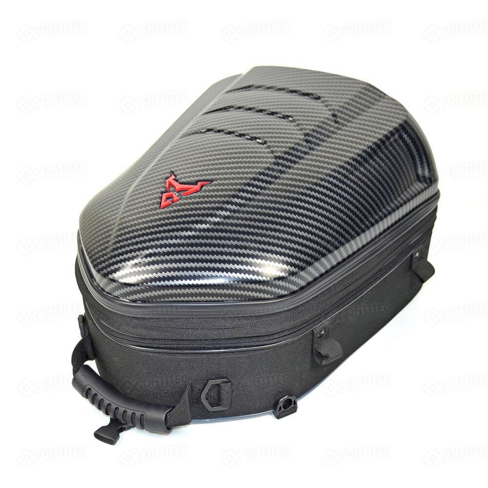 Rear Motorcycle Tail Bag Waterproof Motorcycle Backpack Men��s Shoulder Bags ABS Hard Shell