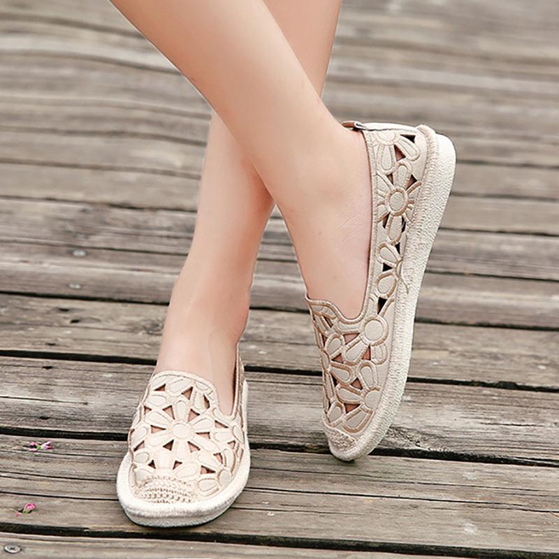 Fall Cloth  Flower Flats