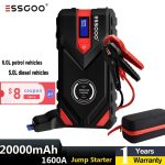 ESSGOO Car Jump Starter Power Bank 20000mAh 12V Starting device