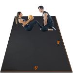 Large Exercise Mat 8��x5��x7mm Workout Mat for Home Gym Mats Exercise Gym Flooring
