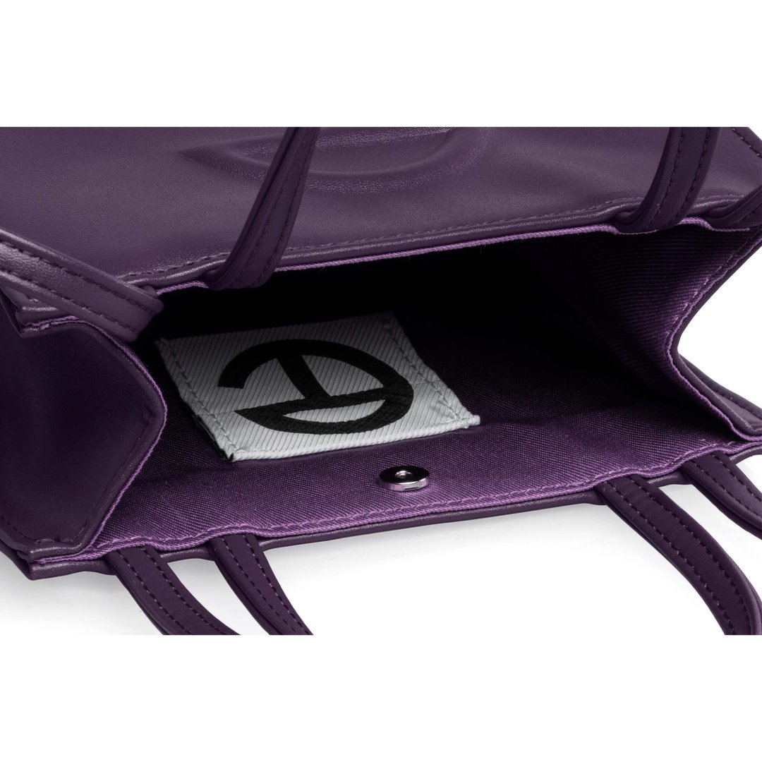 Small Eggplant Shopping Bag