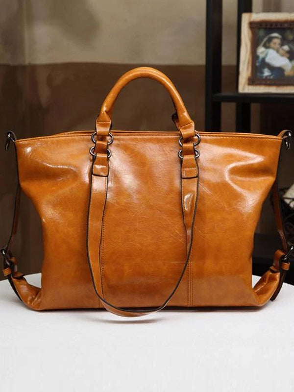 Women Tote Fashion Zipper Bags