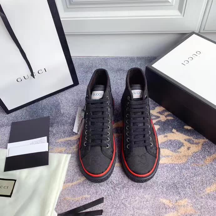 20秋季最新专柜款-古驰Gucci秋季新款1977系列高帮版！超经典好看 休闲运动百搭