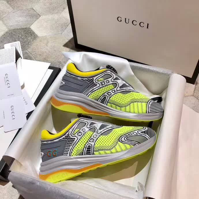 20秋季最新专柜款-古驰Gucci最新Ultrapace系列情侣款运动鞋，再推革新之作，个个配色惊艳，亮相2020时装秀