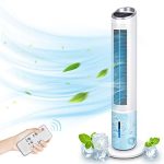 40�� Portable Oscillating Fan Tower Fan with Evaporative Cooler, Humidifier & Remote