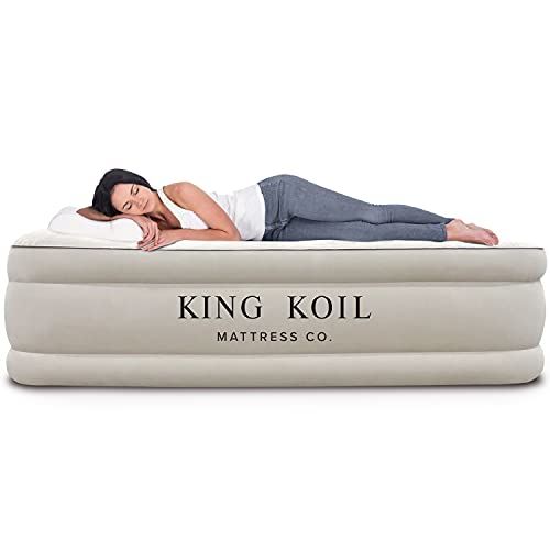 Queen Air Mattress with Built-in Pump �C Best Inflatable Airbed Queen Size